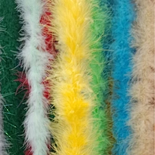 feather trimming